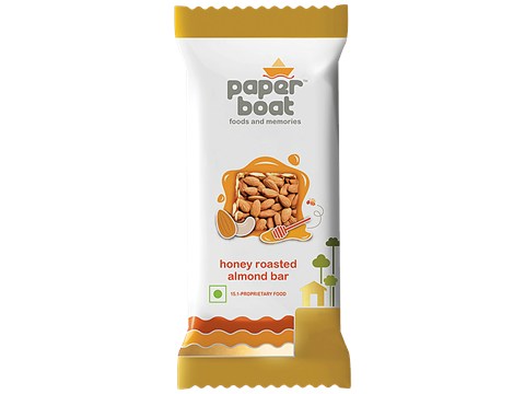 Paper Boat Honey Roasted Almond Bar, 25 g