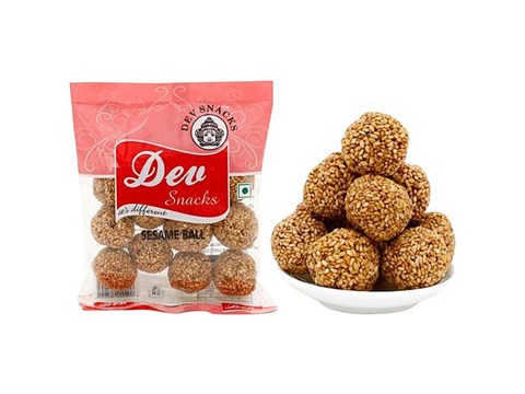 Dev Snacks Sesame Ball/Ellunda, 125 g