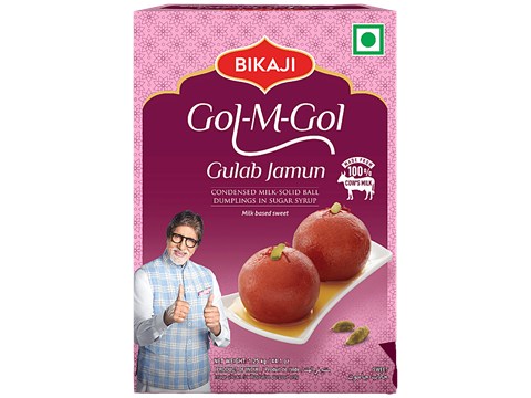 Bikaji Gulab Jamun - Gol M Gol, 1.25 Kg