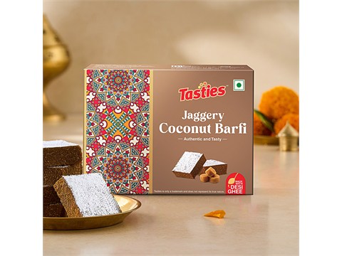 Tasties Jaggery Coconut Barfi, 200 g