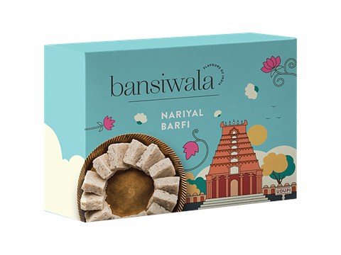 Bansiwala Nariyal Barfi, 200 g