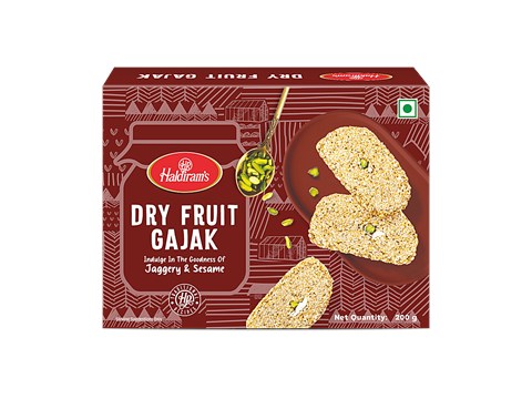 Haldiram's Jaggery Dry Fruit Gajak, 200 g