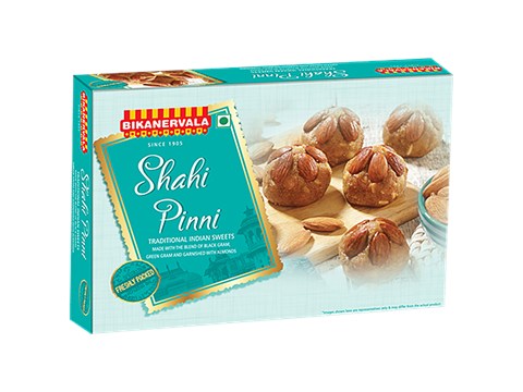 Bikanervala Shahi Pinni - Traditional Indian Sweets, Freshly Packed, 400 g