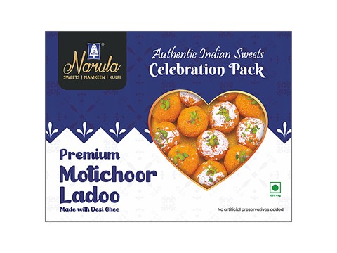 NARULA SWEETS Premium Motichoor Laddu, 200 g