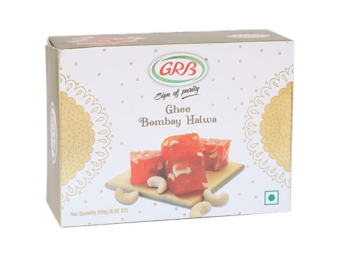 GRB Sweets - Bombay Halwa, Ghee, 250 g
