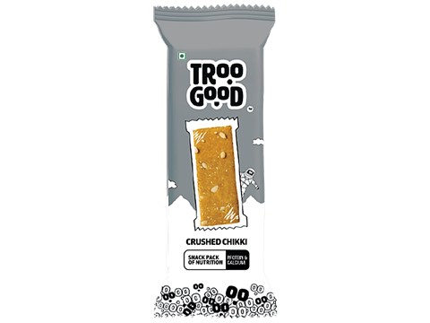 TROO GOOD Crushed Peanut Chikki - Nutritious, Protein Rich, 25 g