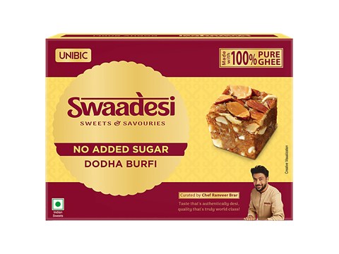 Unibic Swaadesi Dodha Burfi - No Added Sugar, 180 g