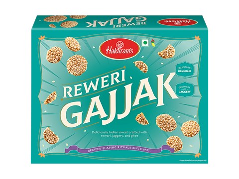 Haldiram's Reweri Gajjak, 325 g