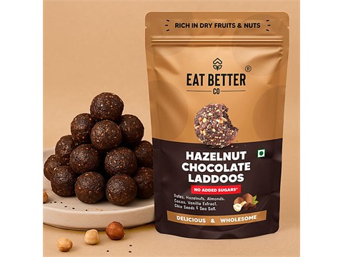 Eat Better Co Hazelnut Chocolate Laddoos, 70 g