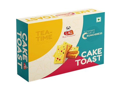 Lal Cake Toast - Sweet, Crispy & Crunchy, 150 g
