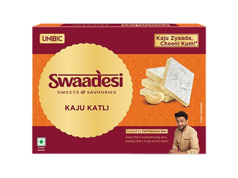 Unibic Swaadesi Shahi Kaju Katli, 180 g