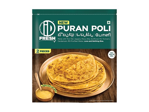iD Fresh Puran Poli - Made With Toor Dal, 150 g
