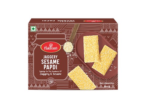 Haldiram's Jaggery Sesame Papdi, 200 g