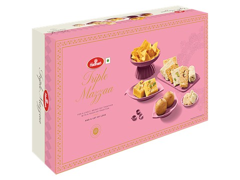 Haldiram's Triple Mazza, 650 g