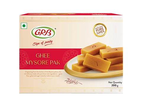 GRB Sweets - Mysore Pak, Ghee, 200 g