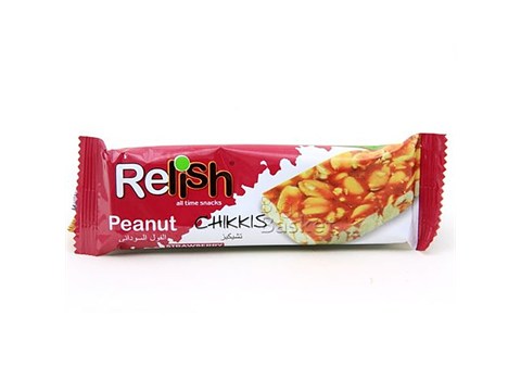 Relish Peanut Chikki - Strawberry, 40 g