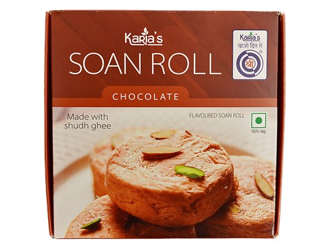 Shree Soan Roll - Chocolate, 200 g
