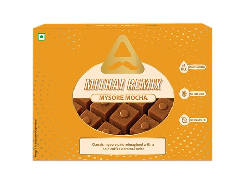 Mithai Remix Mysore Pak With Mocha Twist, 200 g