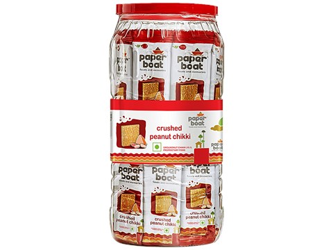 Paper Boat Crushed Chikki Peanut Bar, 16 g