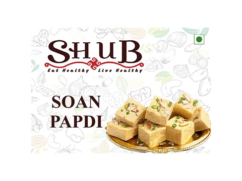 SHUB Soan Papdi - Dessert, Snack, 250 g