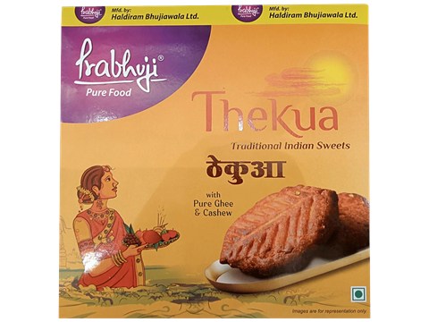 Prabhuji Thekua  - Traditional Indian Sweet, With Pure Ghee & Cashew, 300 g
