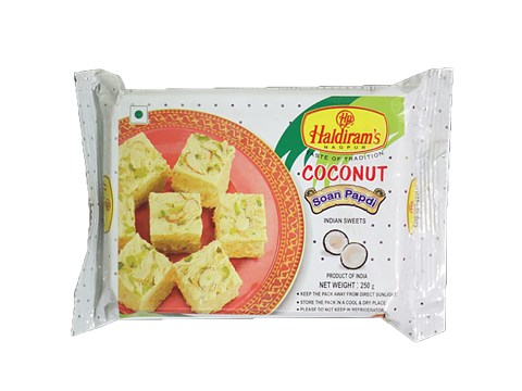 Haldiram's Soan Papdi - Coconut, 250 g