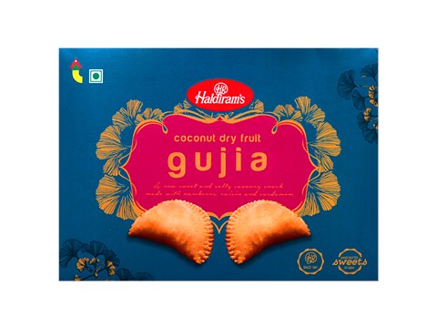 Haldiram's Coconut Dry Fruit Gujia, 400 g