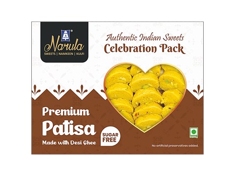 NARULA SWEETS Premium Patissa - Sugar Free, 200 g