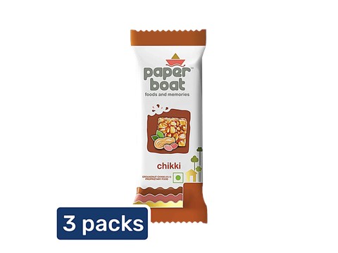 Paper Boat Chikki Bar, 3 x 16 g