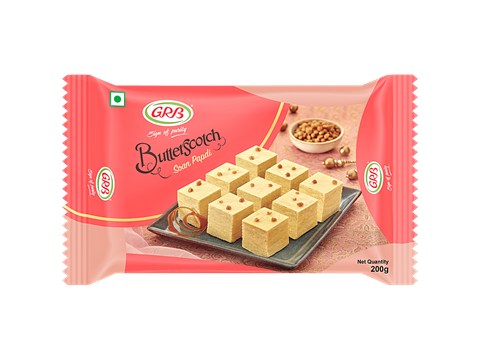 GRB Butterscotch Soan Papdi, 200 g