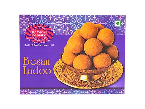 Karachi Bakery Besan Ladoo - Authentic, Rich, Traditional Sweet, 200 g