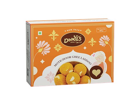 Daadi's Motichoor Ghee Laddoo, 200 g