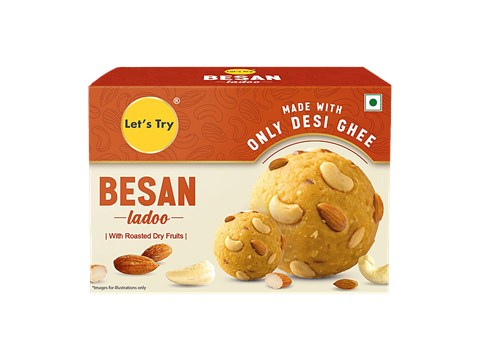 Let's Try Besan Ladoo, 200 g