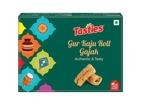 Tasties Gur Kaju Roll Gajak, 200 g