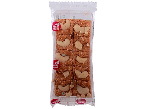 Manimark Fine Peanut Cashew Burfi - Indian Sweet, 95 g