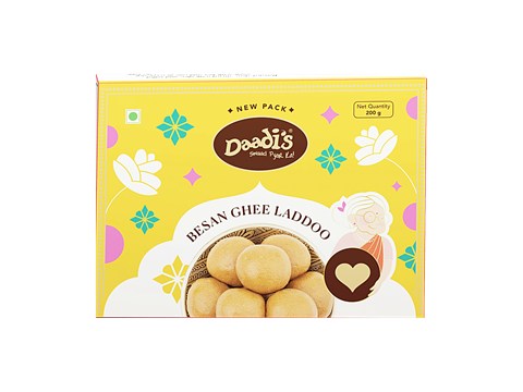 Daadi's Besan Premium Laddoo, 200 g