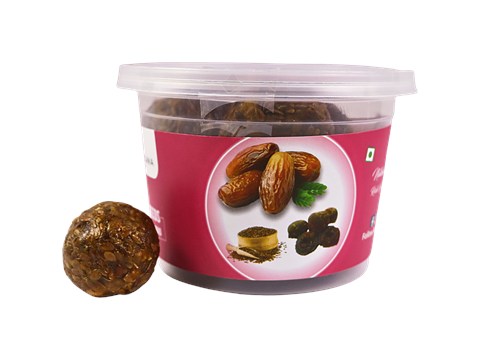 Aasvadana Plus Flax Seeds Dates Laddu, 250 g
