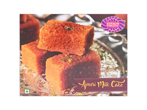 Karachi Bakery Ajmeri Milk Cake - Authentic, Rich, Traditional Sweet, 200 g