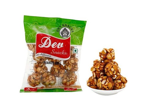 Dev Snacks Peanut Ball, 125 g