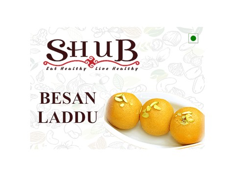 SHUB Besan Ladoo - Dessert, Snack, 500 g