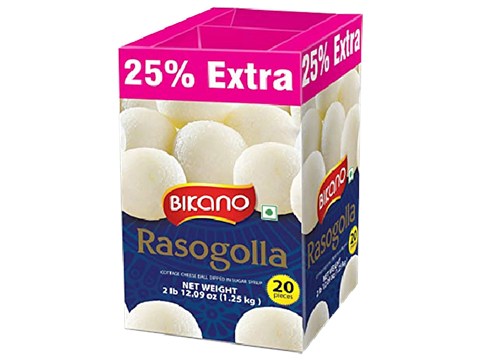 Bikano Rasgulla, 1.25 Kg