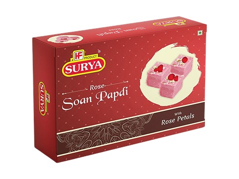 Surya Soan Papdi- Rose, Indian Sweet, 200 g