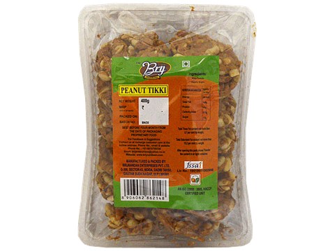 BRIJ Brijnandan Peanut Tikki, 400 g