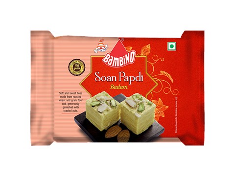 Bambino Soan Papadi Badam, 200 g