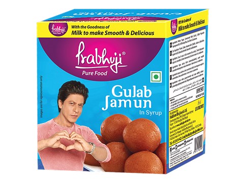Prabhuji Pure Food Gulab Jamun, 500 g