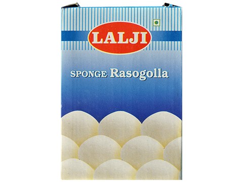 LALJI Sponge Rasogolla, 1 kg