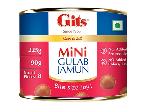Gits Mini Gulab Jamun, 225 g