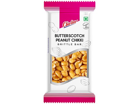 Charliee Brittle Bar/Butterscotch Peanut Chikki, 100 g
