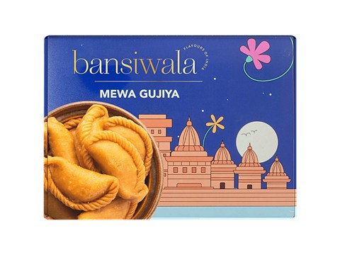Bansiwala Mewa Gujiya - Traditional Indian Sweet, 200 g