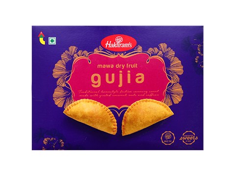 Haldiram's Mawa Dry Fruit Gujia, 400 g
